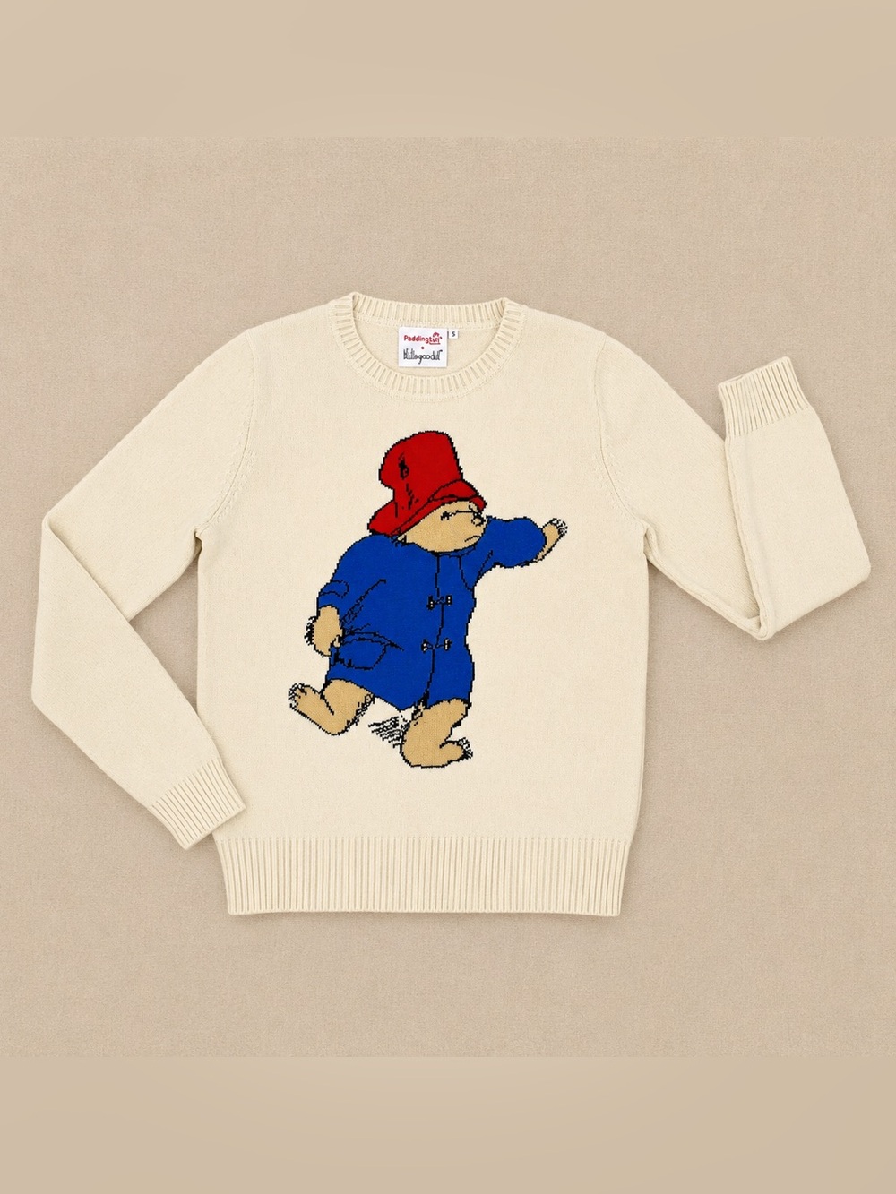 NWT Little Goodall Paddington Bear “Red Hat Edition” Sweater | Women’s XS